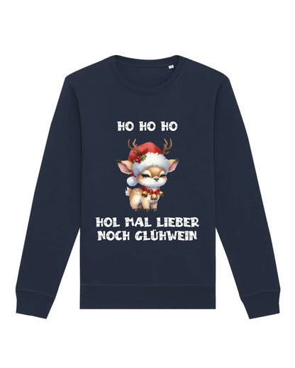 Hol mal Glühwein - Bio Unisex Sweatshirt (personalisierbar) Roller Sweatshirt ST ST French-Navy