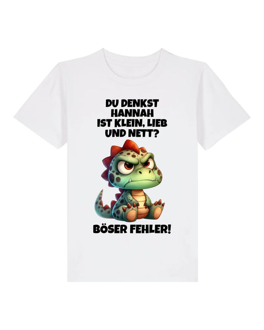 Klein, lieb und nett - Organic Kid's Shirt (personalisierbar) Mini Creator T-Shirt ST ST White