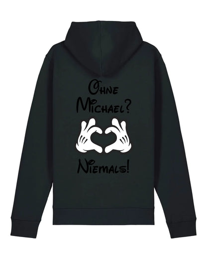 Niemals ohne dich - Organic Unisex Hoodie (personalisierbar) Drummer 2.0 Hoodie ST ST Black