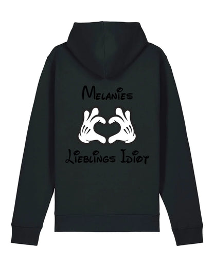 Lieblingsidiot - Organic Unisex Hoodie (personalisierbar) Drummer 2.0 Hoodie ST ST Black