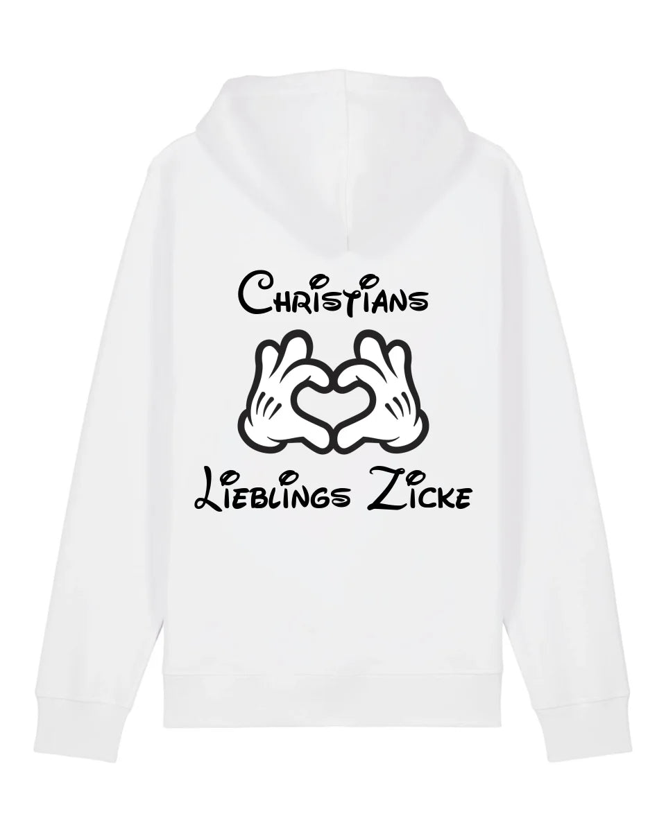 Lieblingszicke - Organic Unisex Hoodie (personalisierbar) Drummer 2.0 Hoodie ST ST