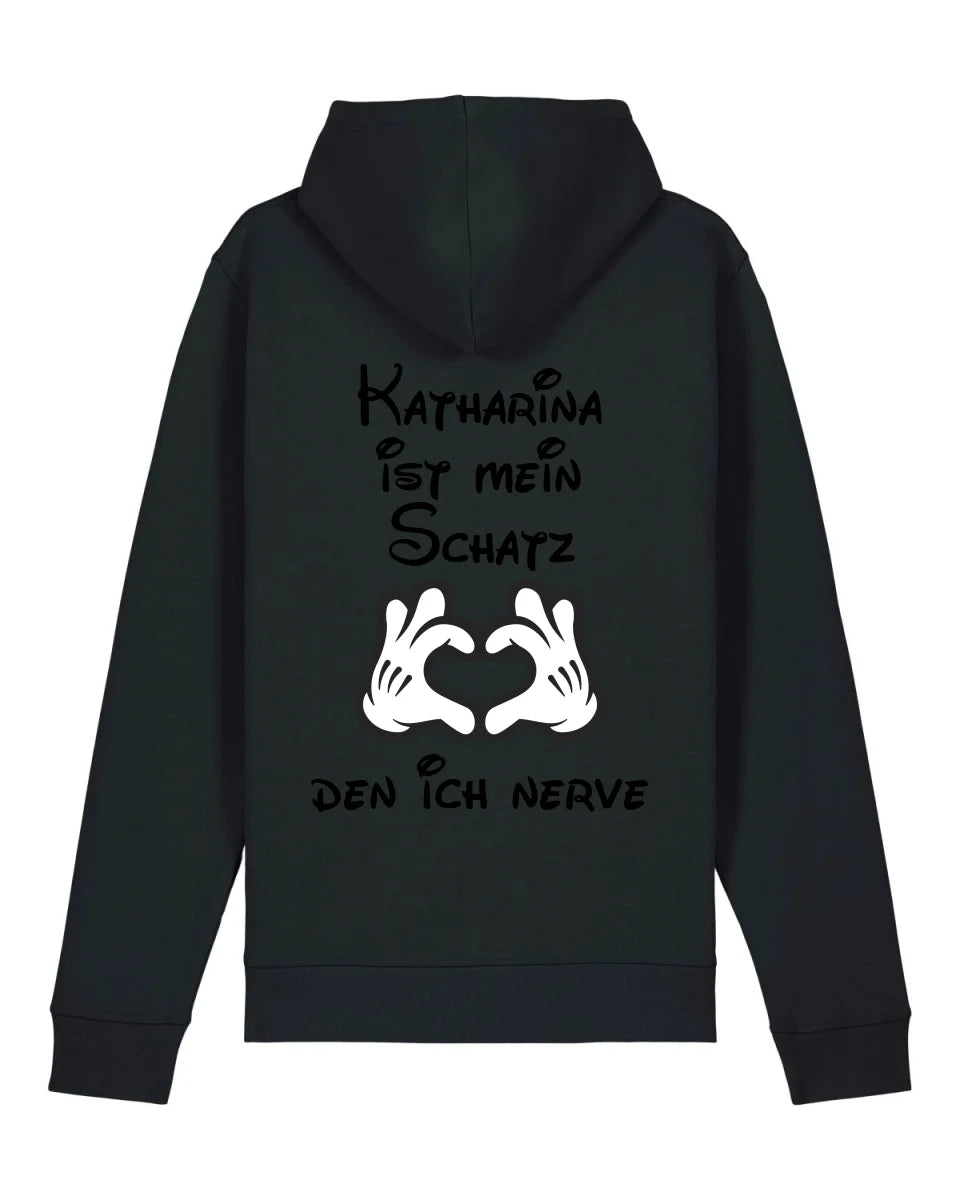 Mein Schatz - Organic Unisex Hoodie (personalisierbar) Drummer 2.0 Hoodie ST ST Black