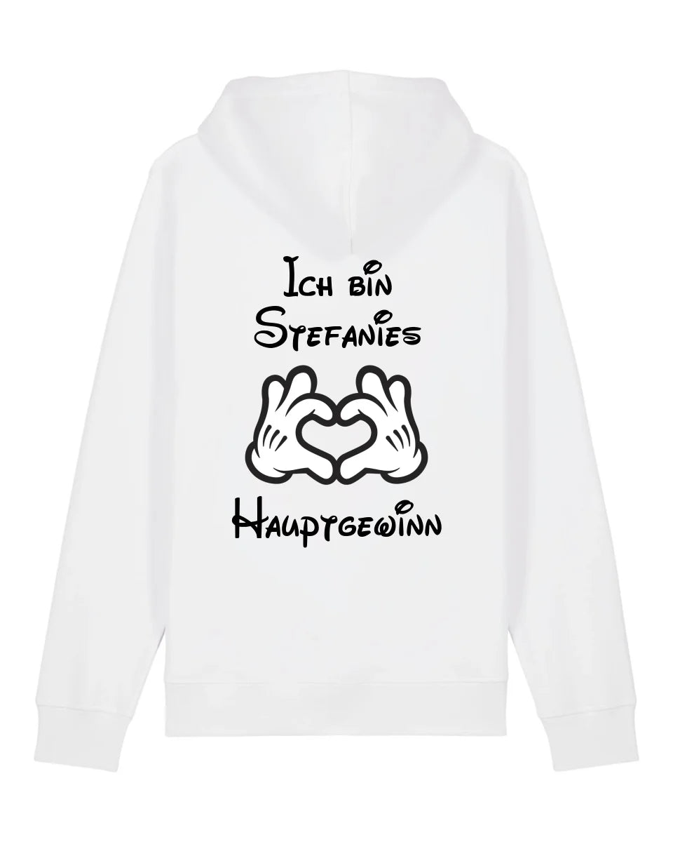 Hauptgewinn - Organic Unisex Hoodie (personalisierbar) Drummer 2.0 Hoodie ST ST