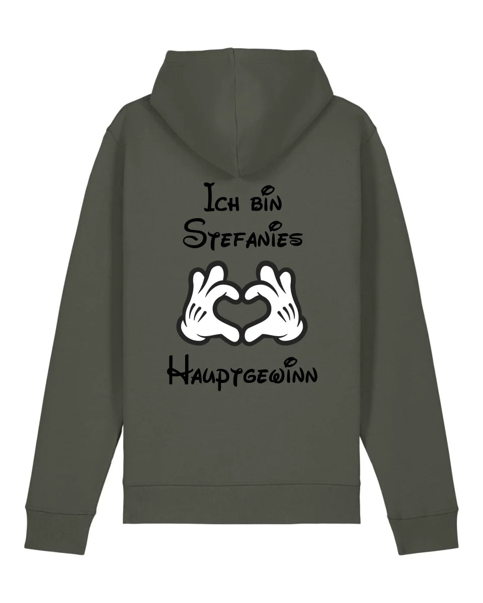 Hauptgewinn - Organic Unisex Hoodie (personalisierbar) Drummer 2.0 Hoodie ST ST Khaki