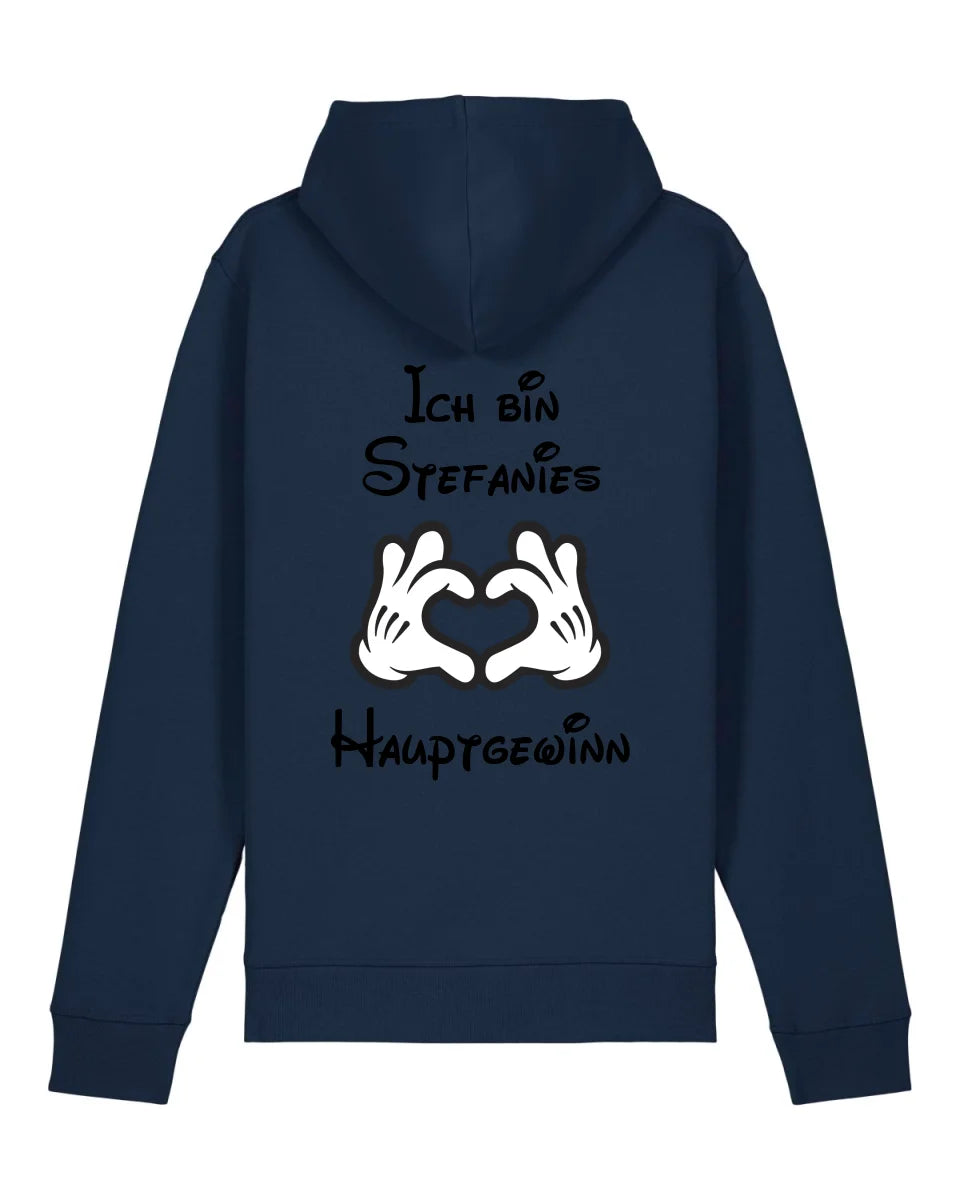 Hauptgewinn - Organic Unisex Hoodie (personalisierbar) Drummer 2.0 Hoodie ST ST French-Navy