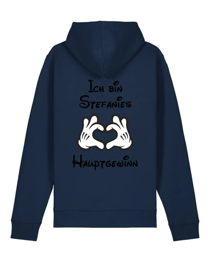 Hauptgewinn - Organic Unisex Hoodie (personalisierbar) Drummer 2.0 Hoodie ST ST French-Navy