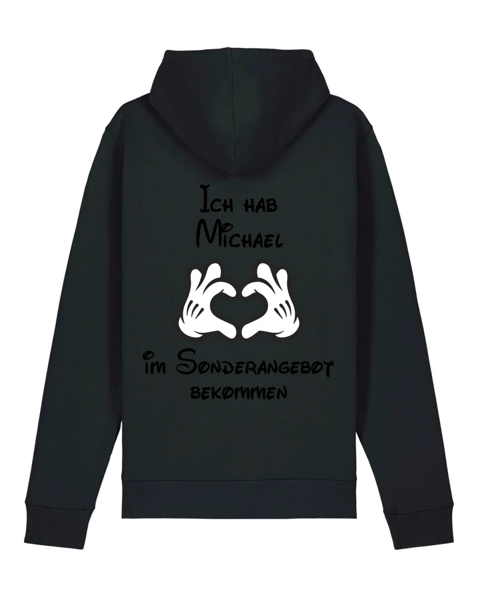 Sonderangebot - Organic Unisex Hoodie (personalisierbar) Drummer 2.0 Hoodie ST ST Black