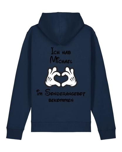 Sonderangebot - Organic Unisex Hoodie (personalisierbar) Drummer 2.0 Hoodie ST ST French-Navy
