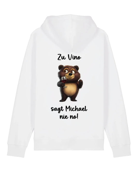 Zu Vino sag ich nie no! - Organic Unisex Hoodie (personalisierbar) Drummer 2.0 Hoodie ST ST