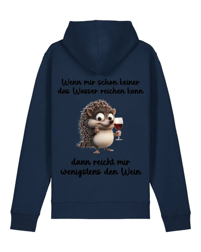 Nicht das Wasser reichen - Organic Unisex Hoodie (personalisierbar) Drummer 2.0 Hoodie ST ST French-Navy