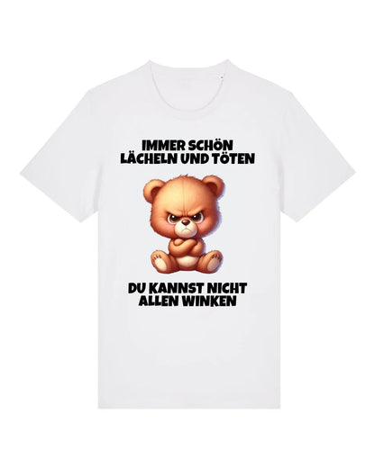 Lächeln und töten - Organic Men's Shirt (personalisierbar) Crafter T-Shirt ST ST White