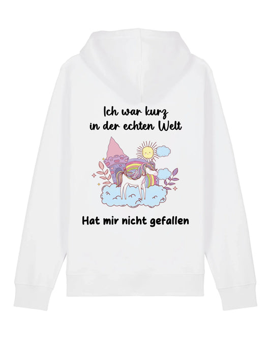 Kurz in der echten Welt - Organic Unisex Hoodie (personalisierbar) Drummer 2.0 Hoodie ST ST