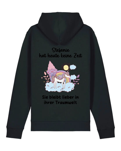 Traumwelt - Organic Unisex Hoodie (personalisierbar) Drummer 2.0 Hoodie ST ST Black