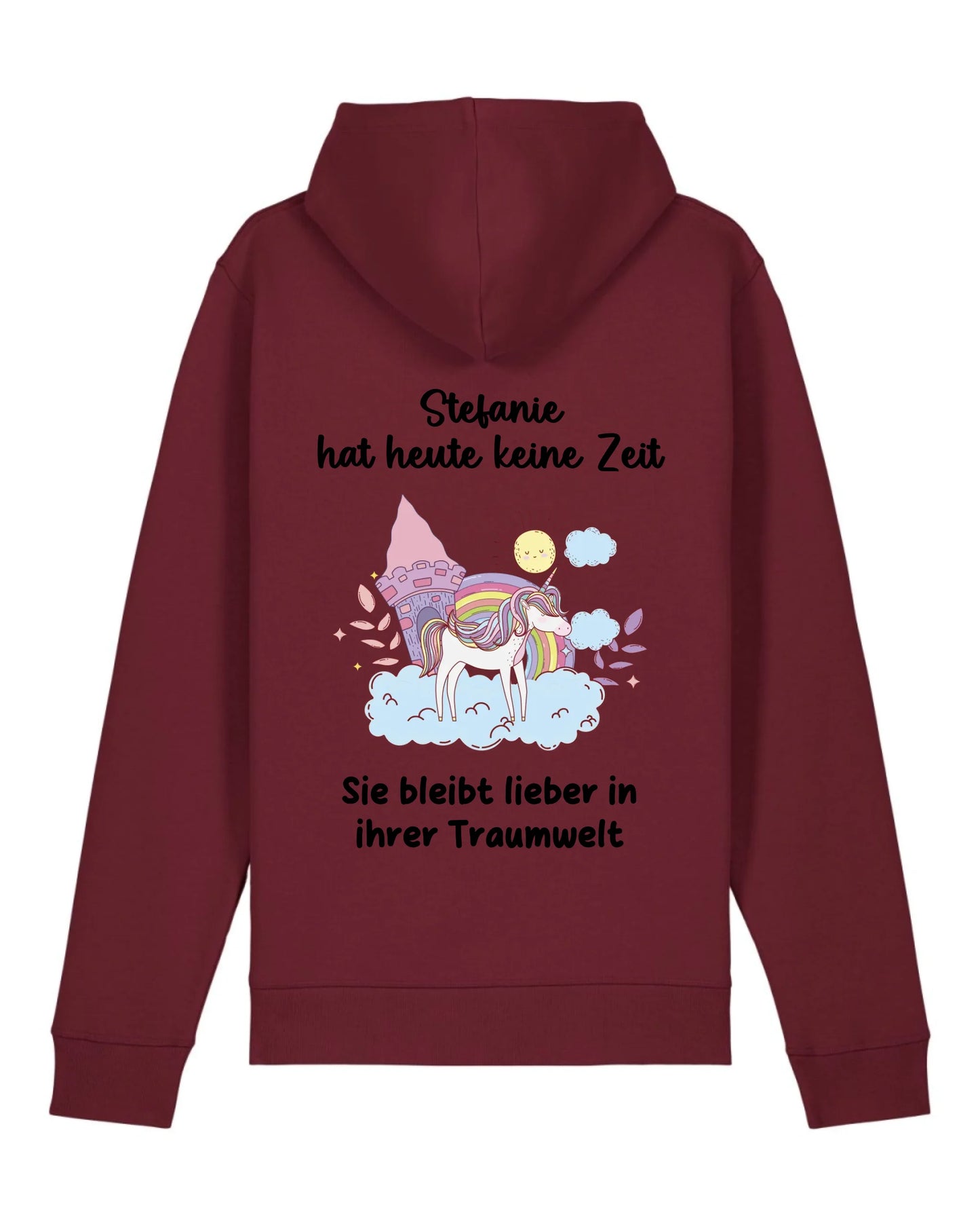 Traumwelt - Organic Unisex Hoodie (personalisierbar) Drummer 2.0 Hoodie ST ST Burgundy