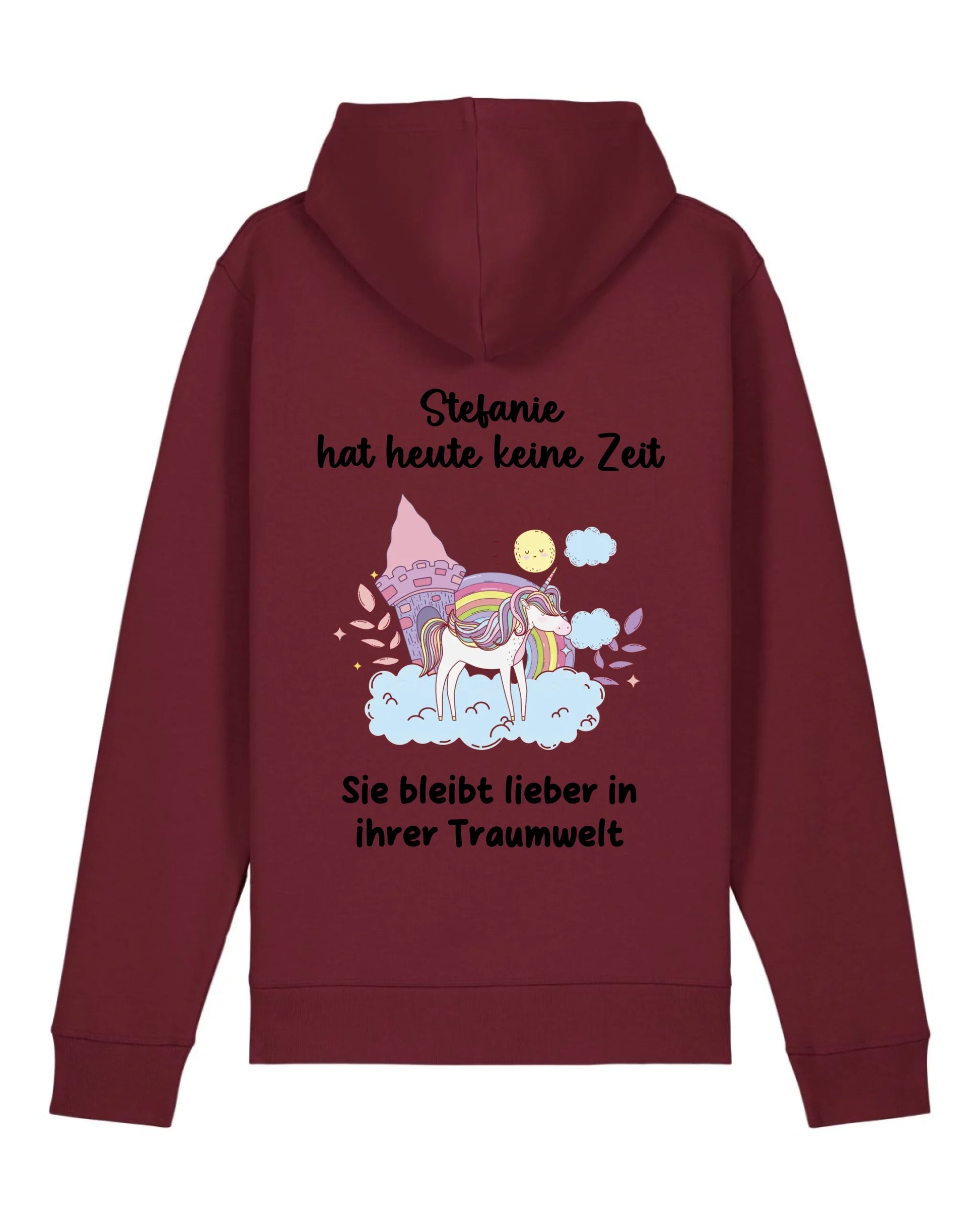 Traumwelt - Organic Unisex Hoodie (personalisierbar) Drummer 2.0 Hoodie ST ST Burgundy