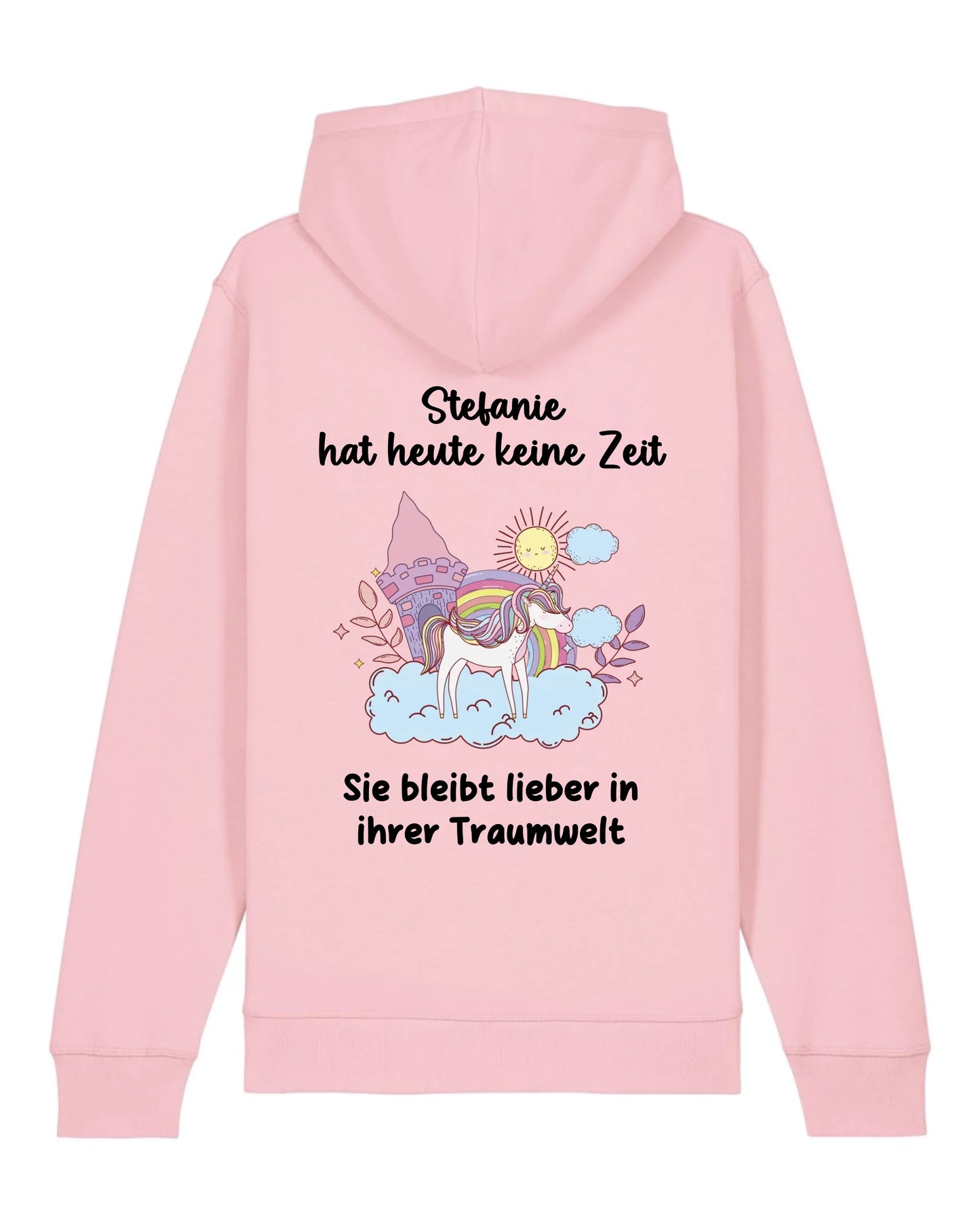 Traumwelt - Organic Unisex Hoodie (personalisierbar) Drummer 2.0 Hoodie ST ST Cotton-Pink