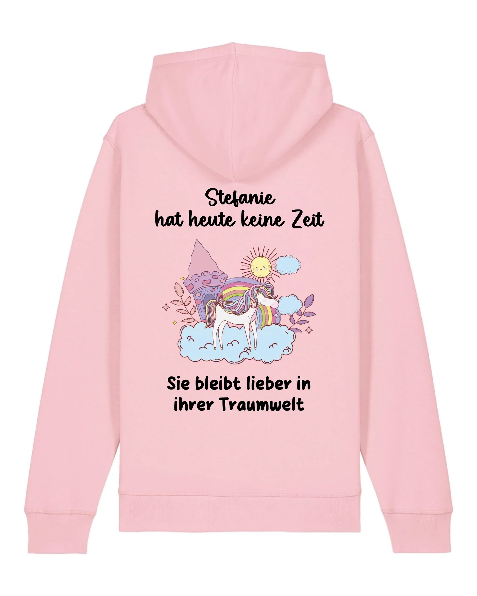 Traumwelt - Organic Unisex Hoodie (personalisierbar) Drummer 2.0 Hoodie ST ST Cotton-Pink