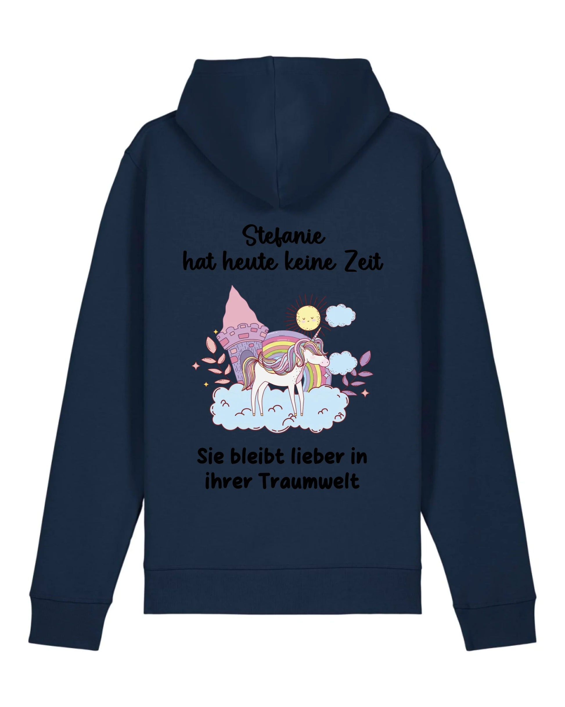 Traumwelt - Organic Unisex Hoodie (personalisierbar) Drummer 2.0 Hoodie ST ST French-Navy