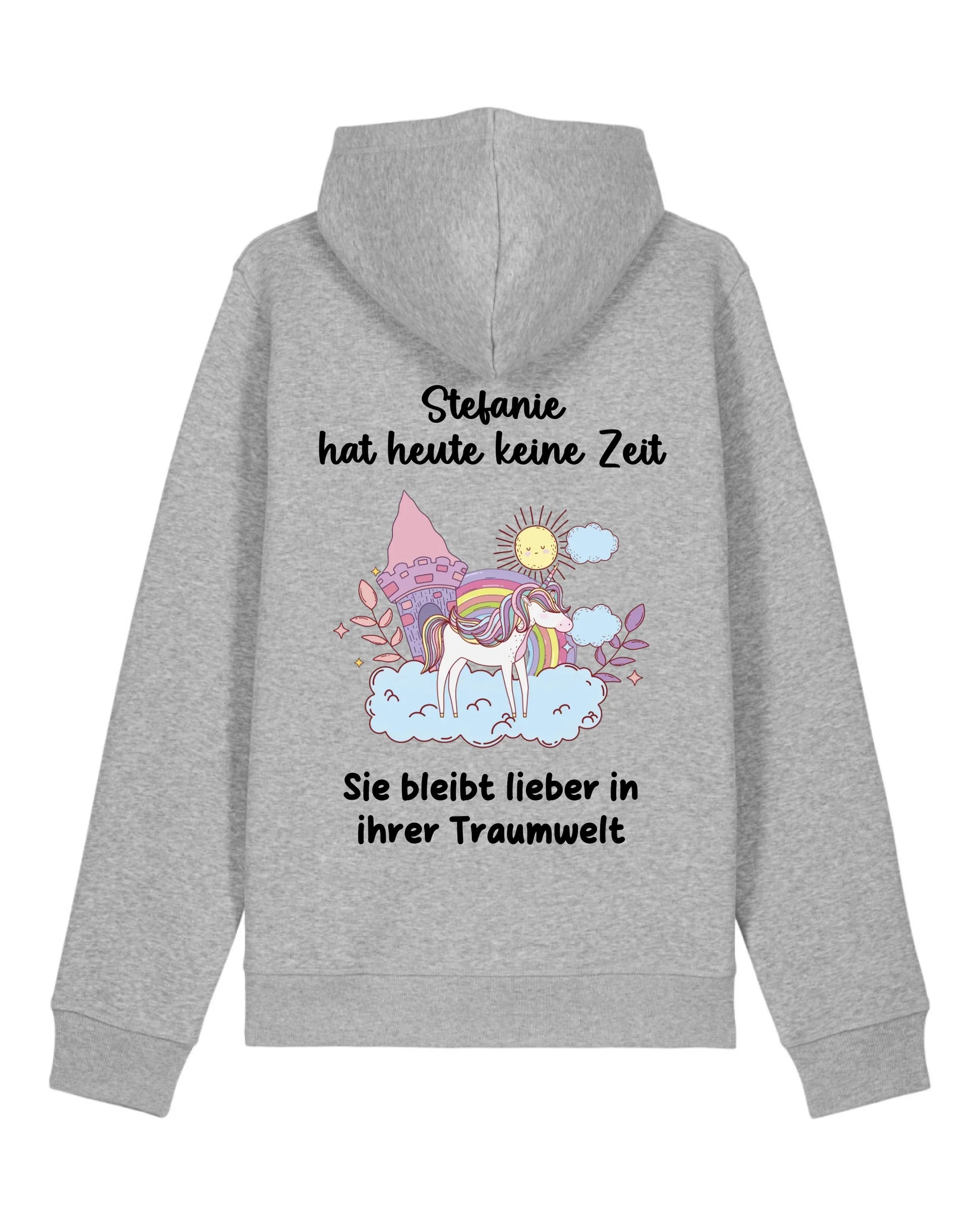 Traumwelt - Organic Unisex Hoodie (personalisierbar) Drummer 2.0 Hoodie ST ST Heather-Grey