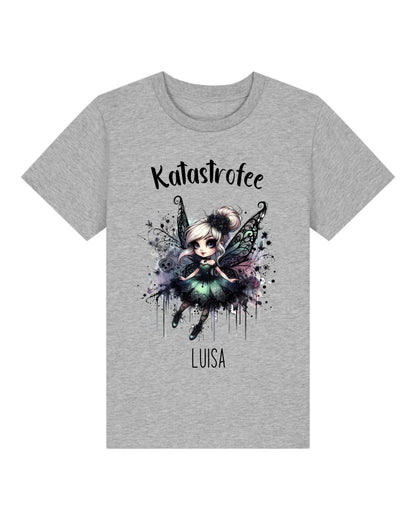 Katastrofee - Organic Kid's Shirt (personalisierbar) Mini Creator T-Shirt ST ST Heather-Grey