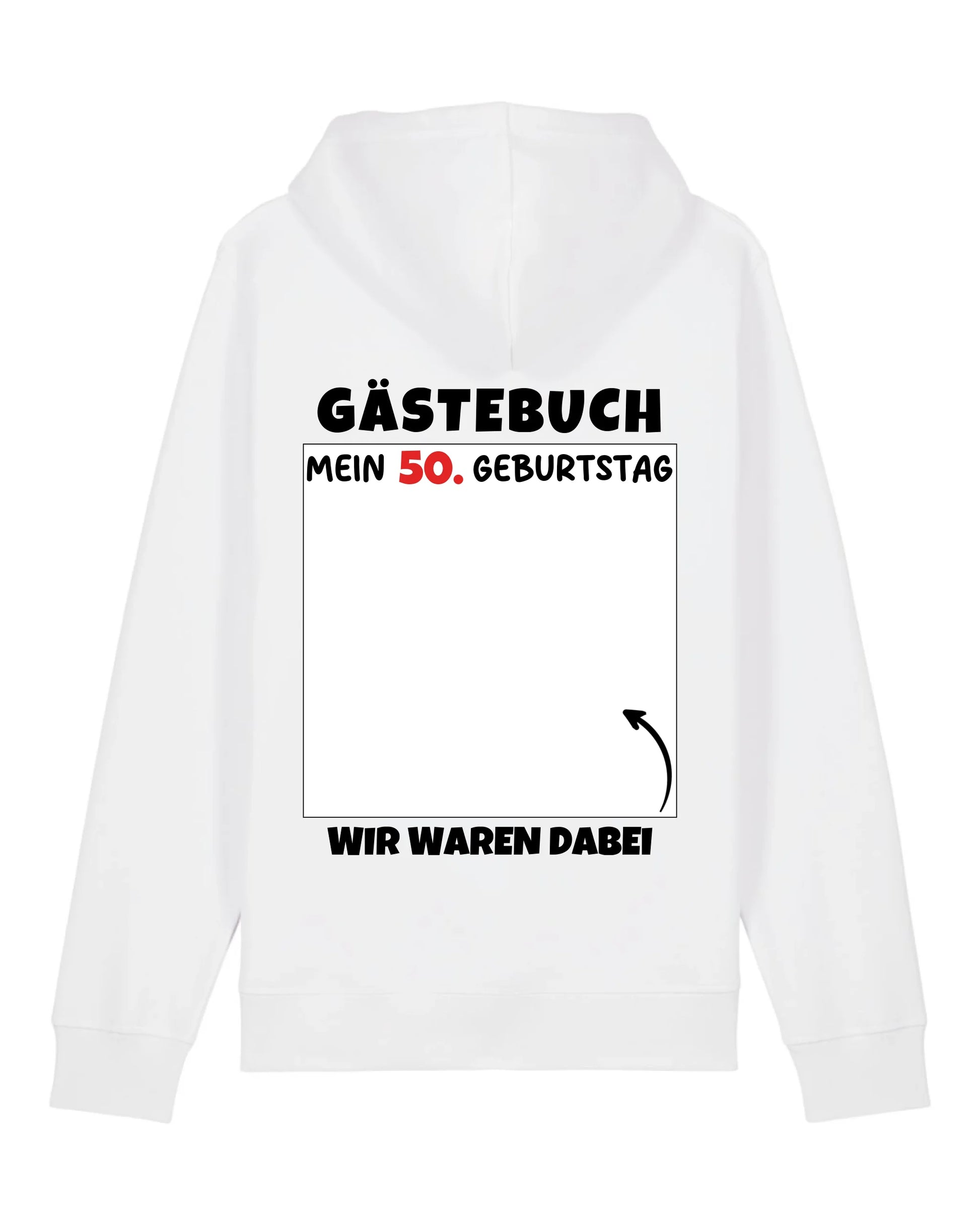 Gästebuch - Organic Unisex Hoodie (personalisierbar) Drummer 2.0 Hoodie ST ST