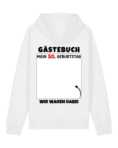 Gästebuch - Organic Unisex Hoodie (personalisierbar) Drummer 2.0 Hoodie ST ST