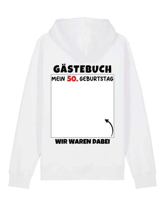 Gästebuch - Organic Unisex Hoodie (personalisierbar) Drummer 2.0 Hoodie ST ST
