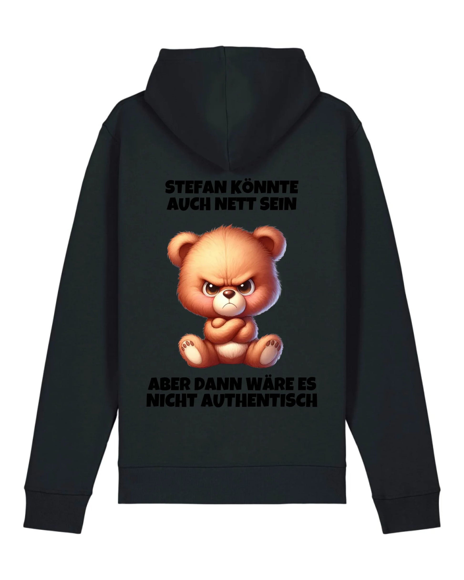Nicht authentisch - Organic Unisex Hoodie (personalisierbar) Drummer 2.0 Hoodie ST ST Black