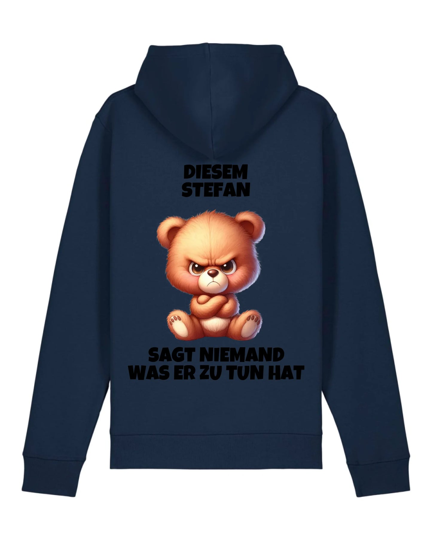 Niemand - Organic Unisex Hoodie (personalisierbar) Drummer 2.0 Hoodie ST ST French-Navy