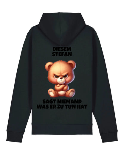 Niemand - Organic Unisex Hoodie (personalisierbar) Drummer 2.0 Hoodie ST ST Black
