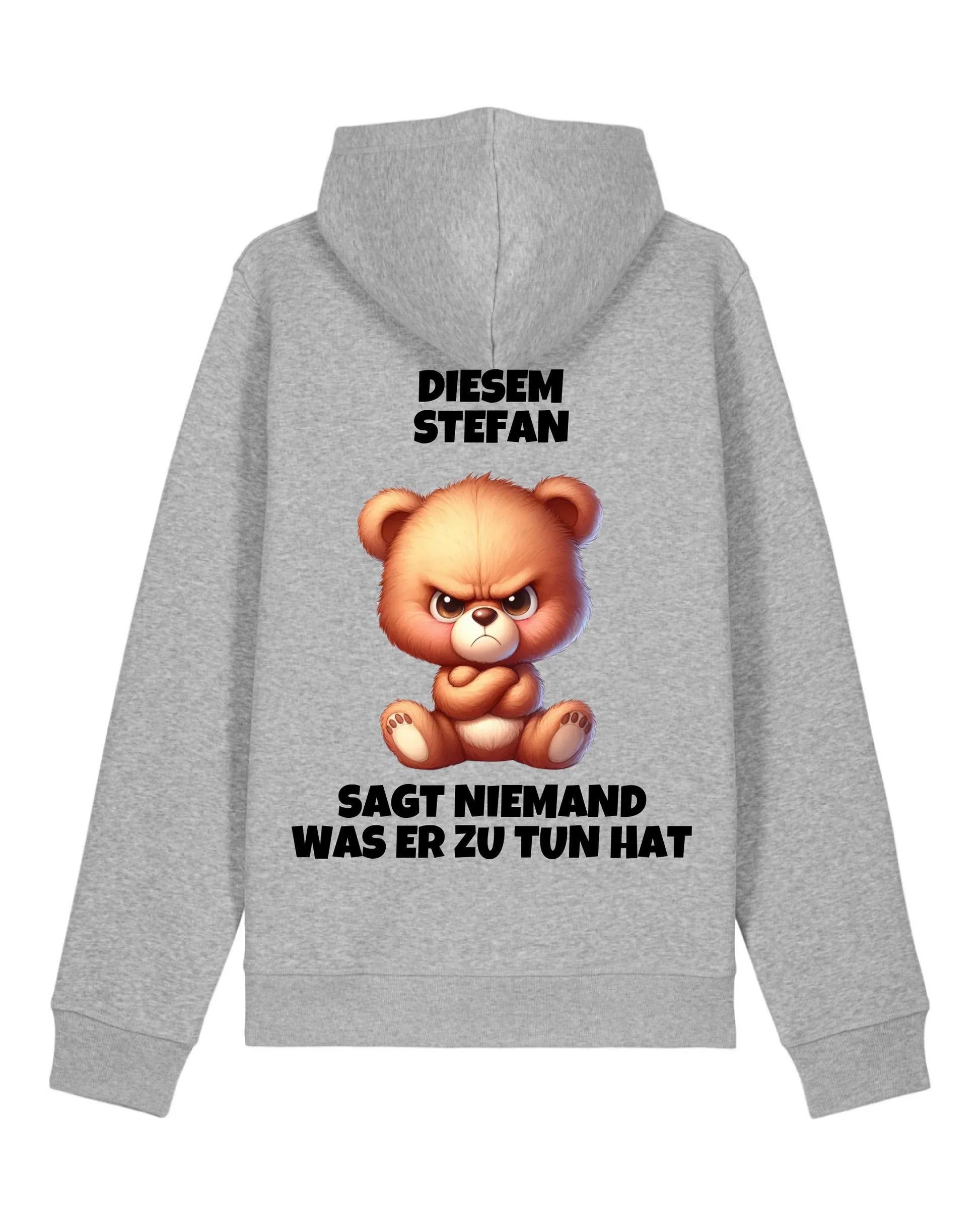 Niemand - Organic Unisex Hoodie (personalisierbar) Drummer 2.0 Hoodie ST ST Heather-Grey