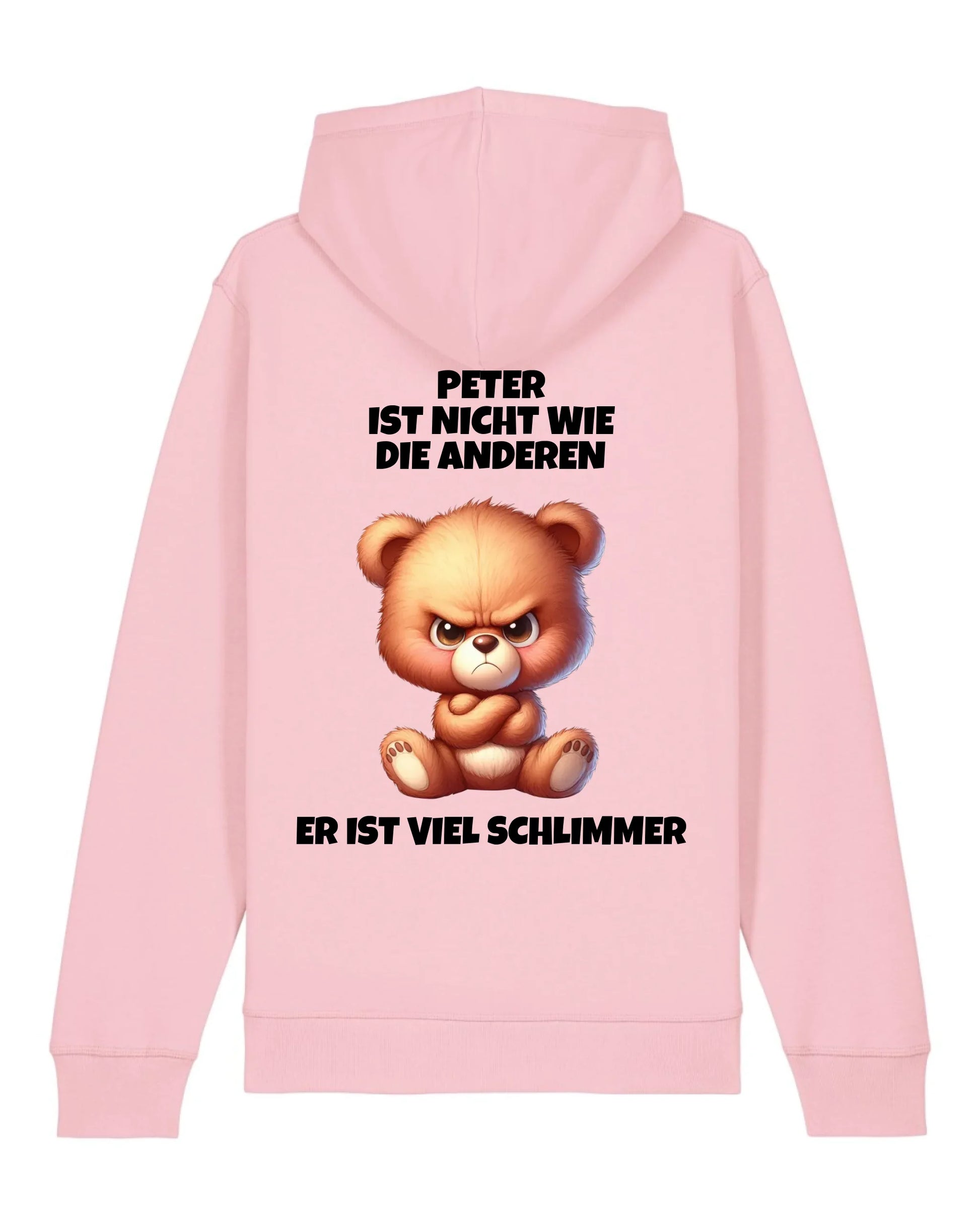 Nicht wie die anderen - Organic Unisex Hoodie (personalisierbar) Drummer 2.0 Hoodie ST ST Cotton-Pink