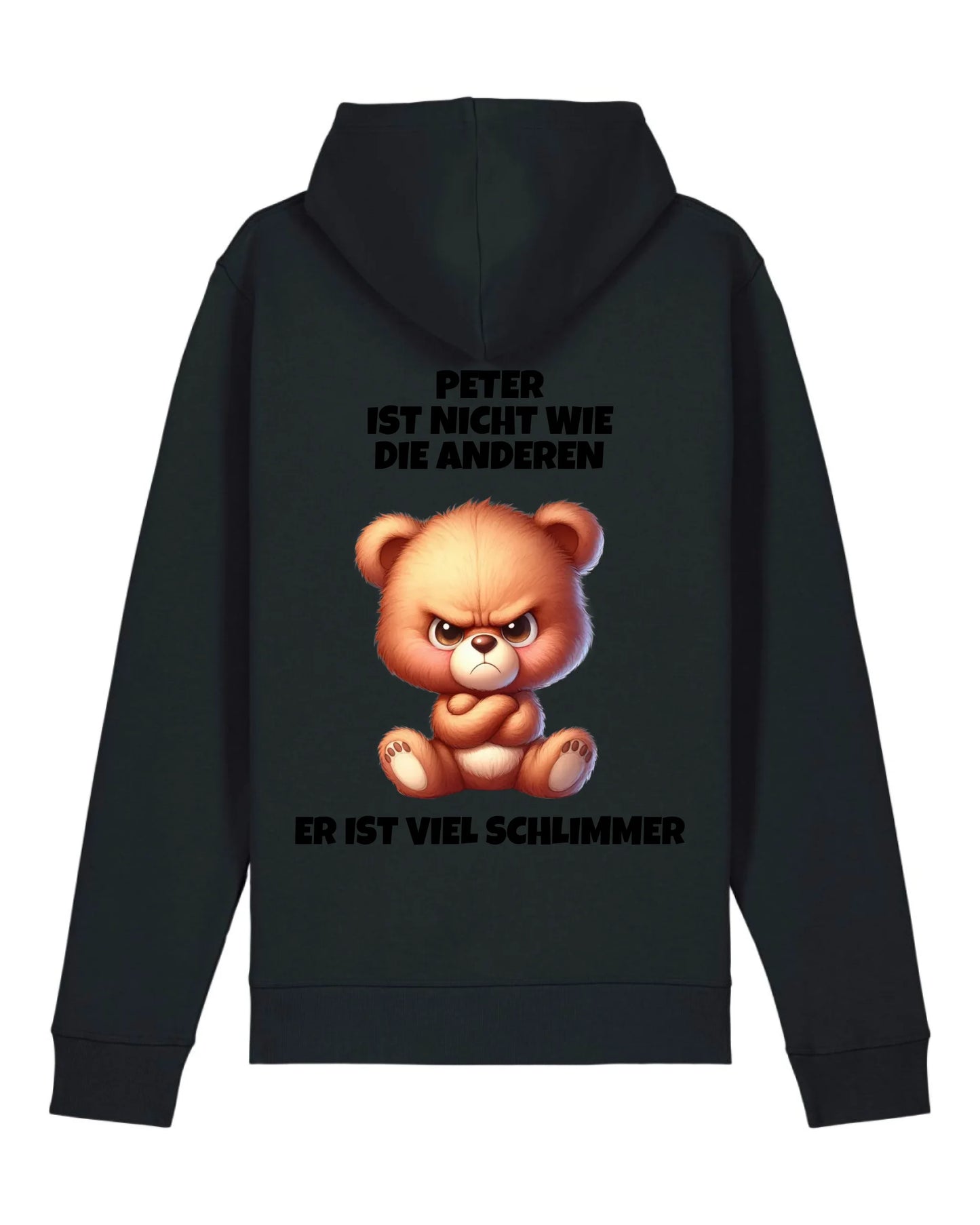 Nicht wie die anderen - Organic Unisex Hoodie (personalisierbar) Drummer 2.0 Hoodie ST ST Black