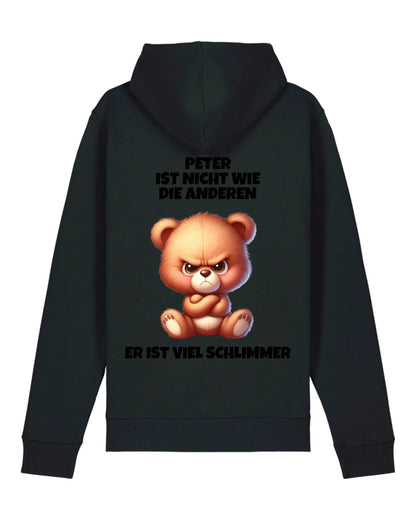 Nicht wie die anderen - Organic Unisex Hoodie (personalisierbar) Drummer 2.0 Hoodie ST ST Black