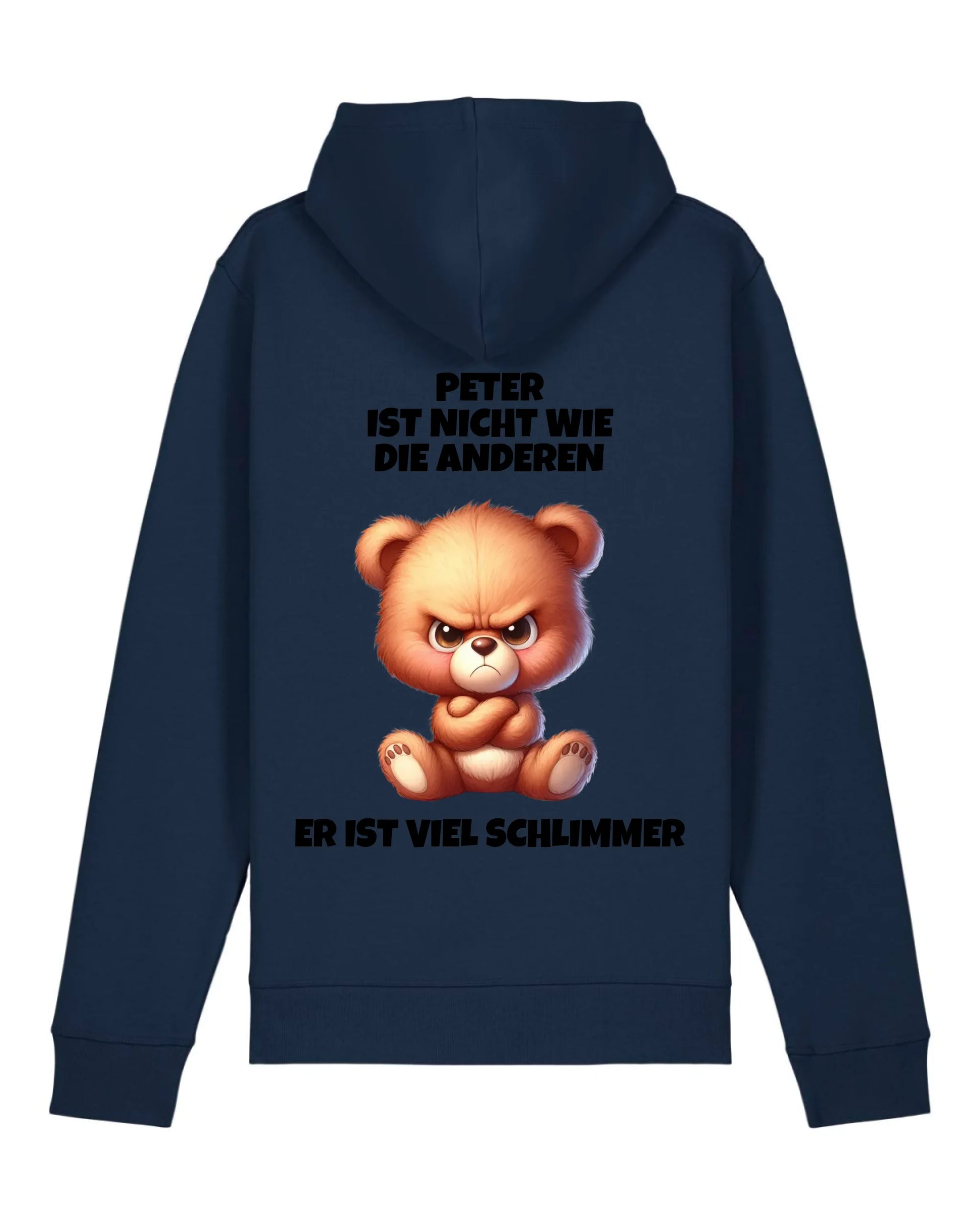 Nicht wie die anderen - Organic Unisex Hoodie (personalisierbar) Drummer 2.0 Hoodie ST ST French-Navy