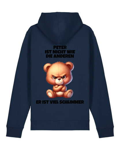 Nicht wie die anderen - Organic Unisex Hoodie (personalisierbar) Drummer 2.0 Hoodie ST ST French-Navy