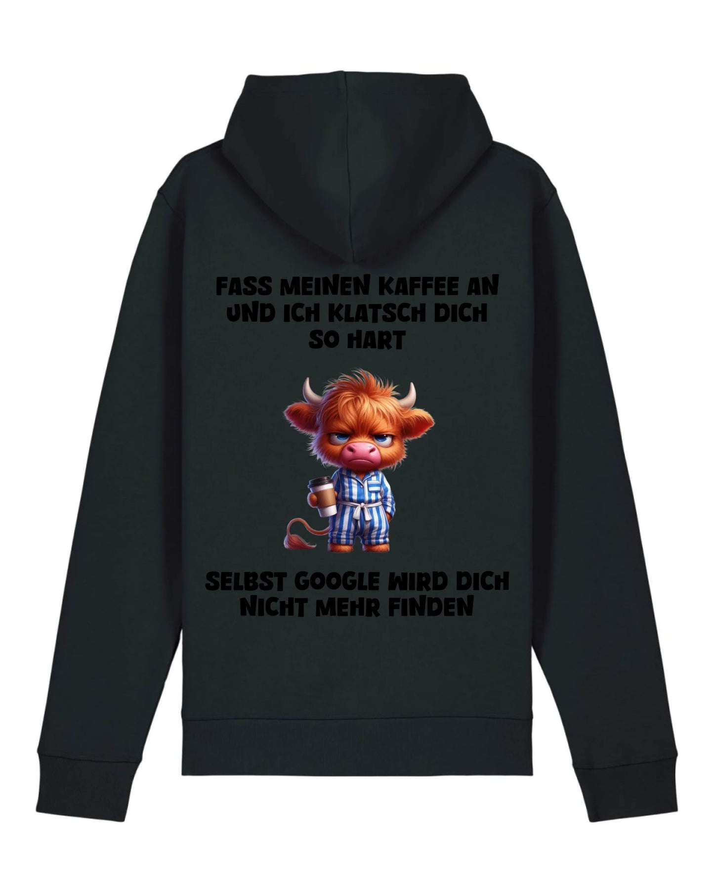 Fass meinen Kaffee an - Organic Unisex Hoodie (personalisierbar) Drummer 2.0 Hoodie ST ST Black