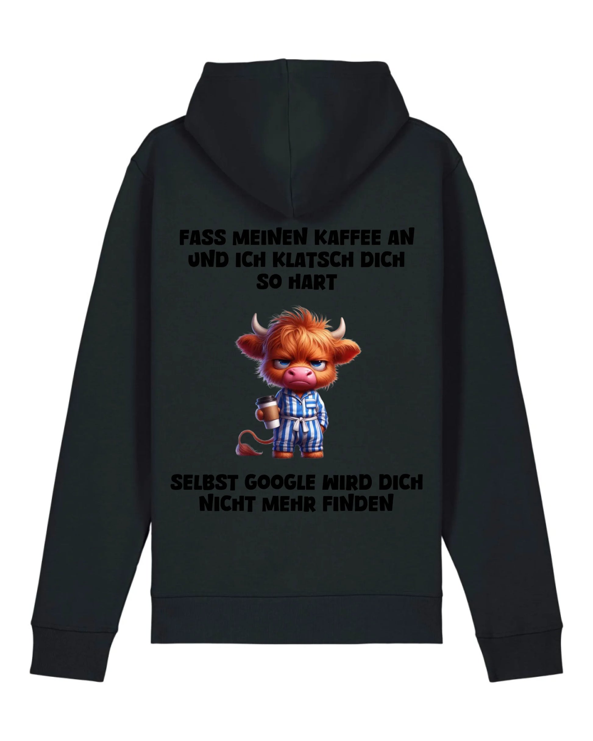 Fass meinen Kaffee an - Organic Unisex Hoodie (personalisierbar) Drummer 2.0 Hoodie ST ST Black