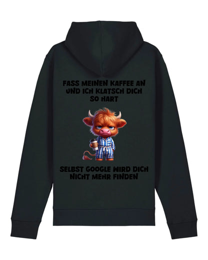 Fass meinen Kaffee an - Organic Unisex Hoodie (personalisierbar) Drummer 2.0 Hoodie ST ST Black