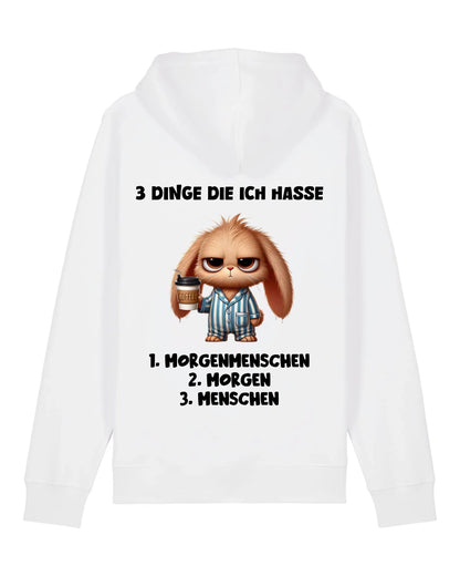 3 Dinge die ich hasse - Organic Unisex Hoodie (personalisierbar) Drummer 2.0 Hoodie ST ST