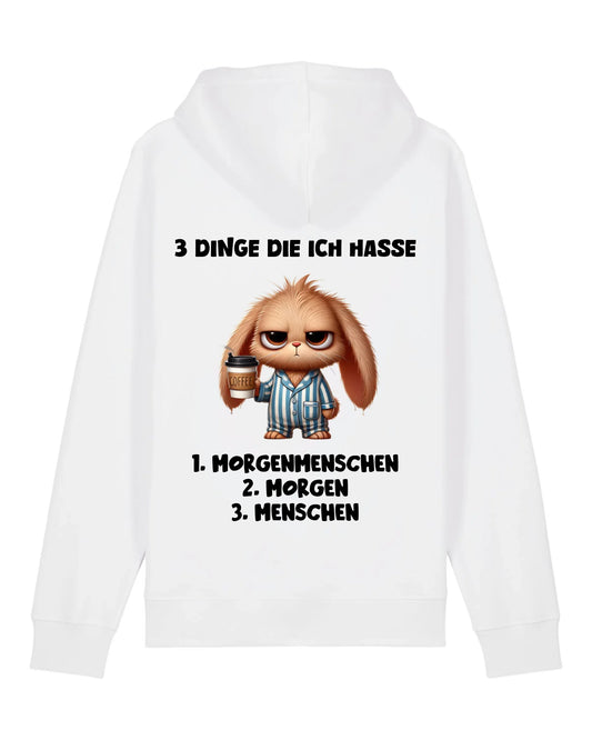 3 Dinge die ich hasse - Organic Unisex Hoodie (personalisierbar) Drummer 2.0 Hoodie ST ST