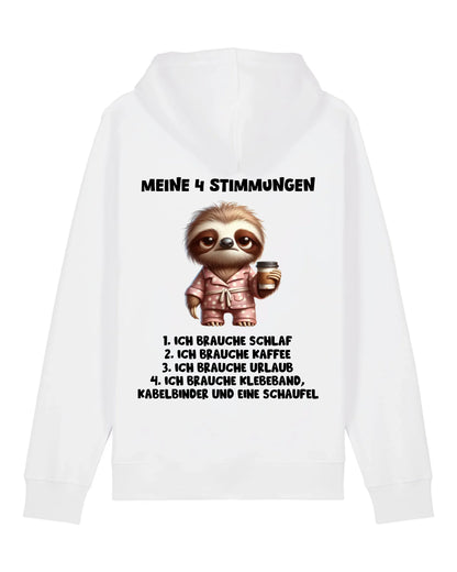 Meine 4 Stimmungen - Organic Unisex Hoodie (personalisierbar) Drummer 2.0 Hoodie ST ST