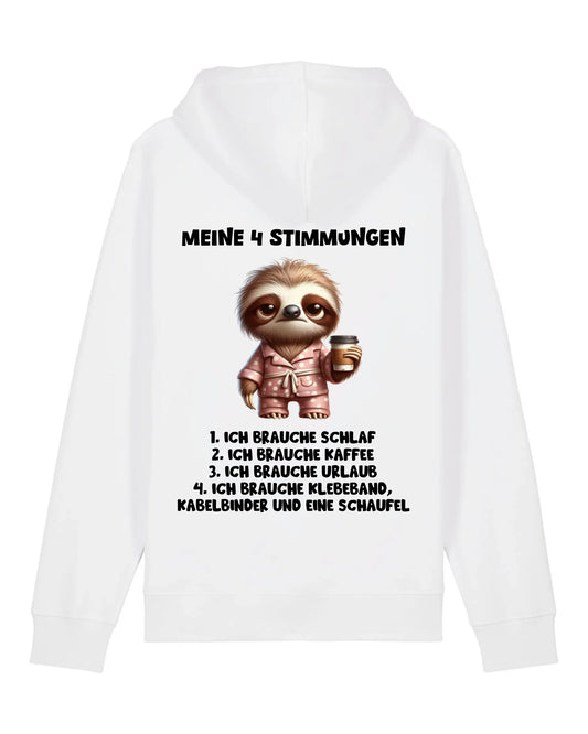 Meine 4 Stimmungen - Organic Unisex Hoodie (personalisierbar) Drummer 2.0 Hoodie ST ST
