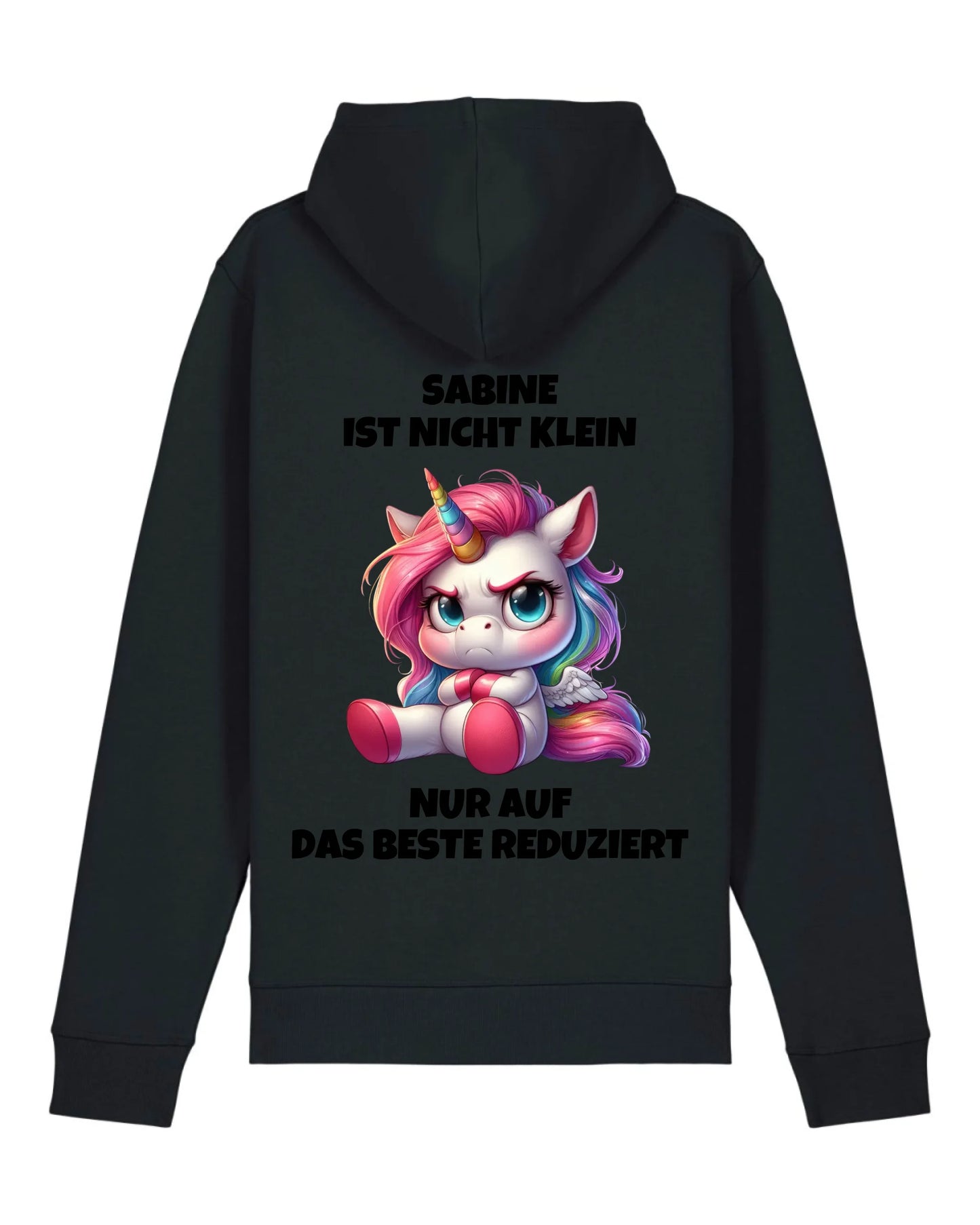 Nicht klein - Organic Unisex Hoodie (personalisierbar) Drummer 2.0 Hoodie ST ST Black