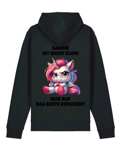 Nicht klein - Organic Unisex Hoodie (personalisierbar) Drummer 2.0 Hoodie ST ST Black