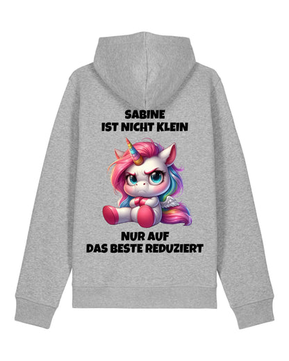 Nicht klein - Organic Unisex Hoodie (personalisierbar) Drummer 2.0 Hoodie ST ST Heather-Grey