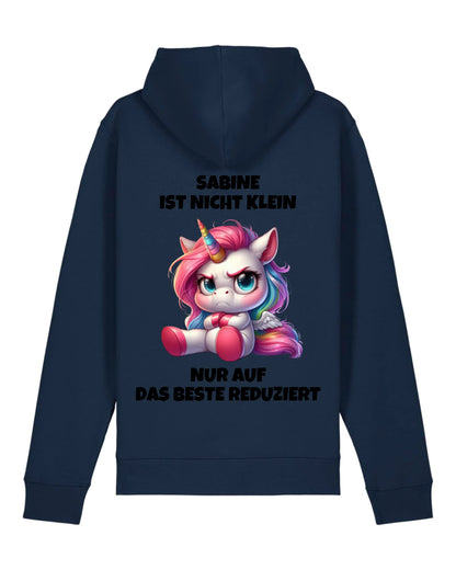 Nicht klein - Organic Unisex Hoodie (personalisierbar) Drummer 2.0 Hoodie ST ST French-Navy