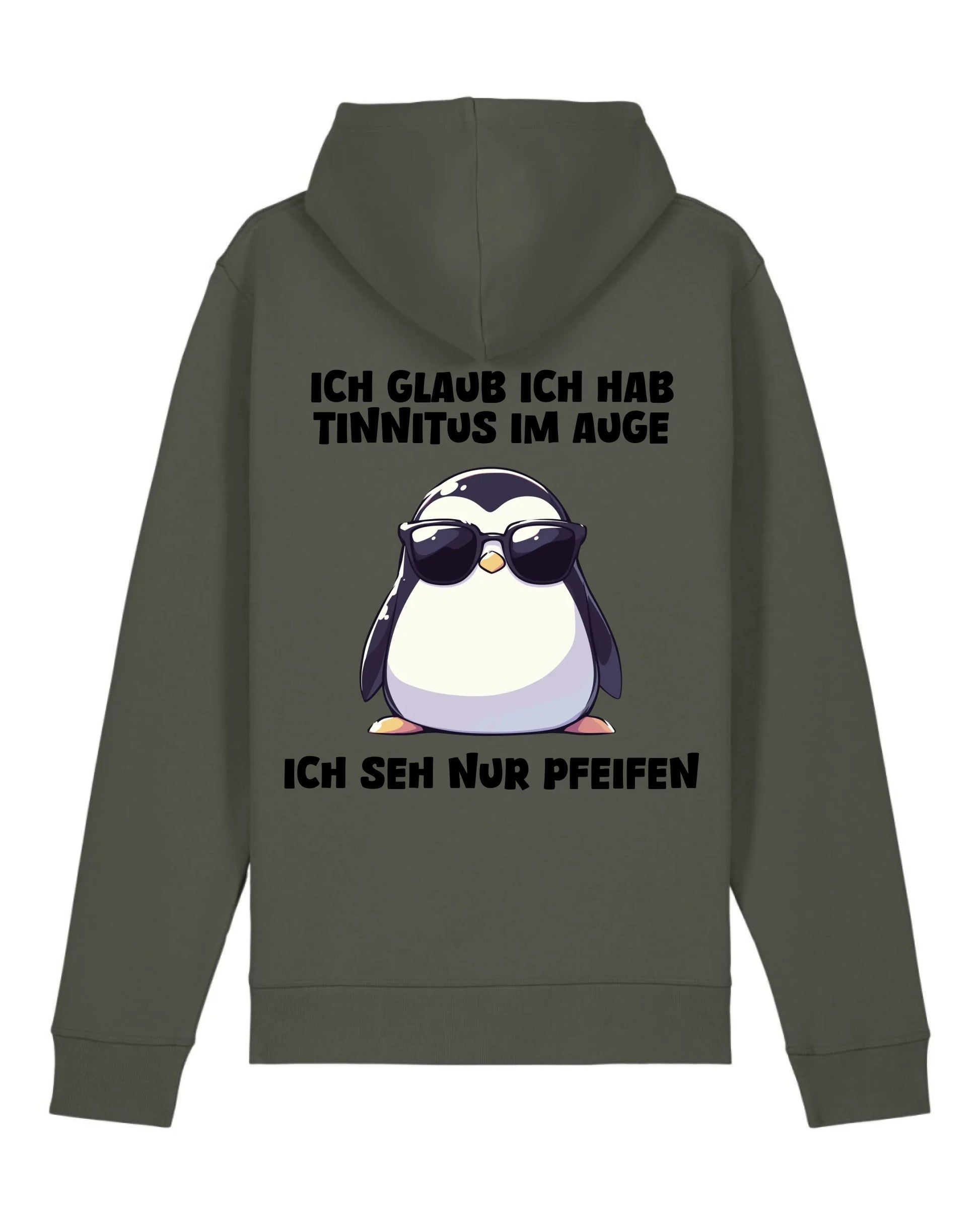 Tinitus - Organic Unisex Hoodie (personalisierbar) Drummer 2.0 Hoodie ST ST Khaki