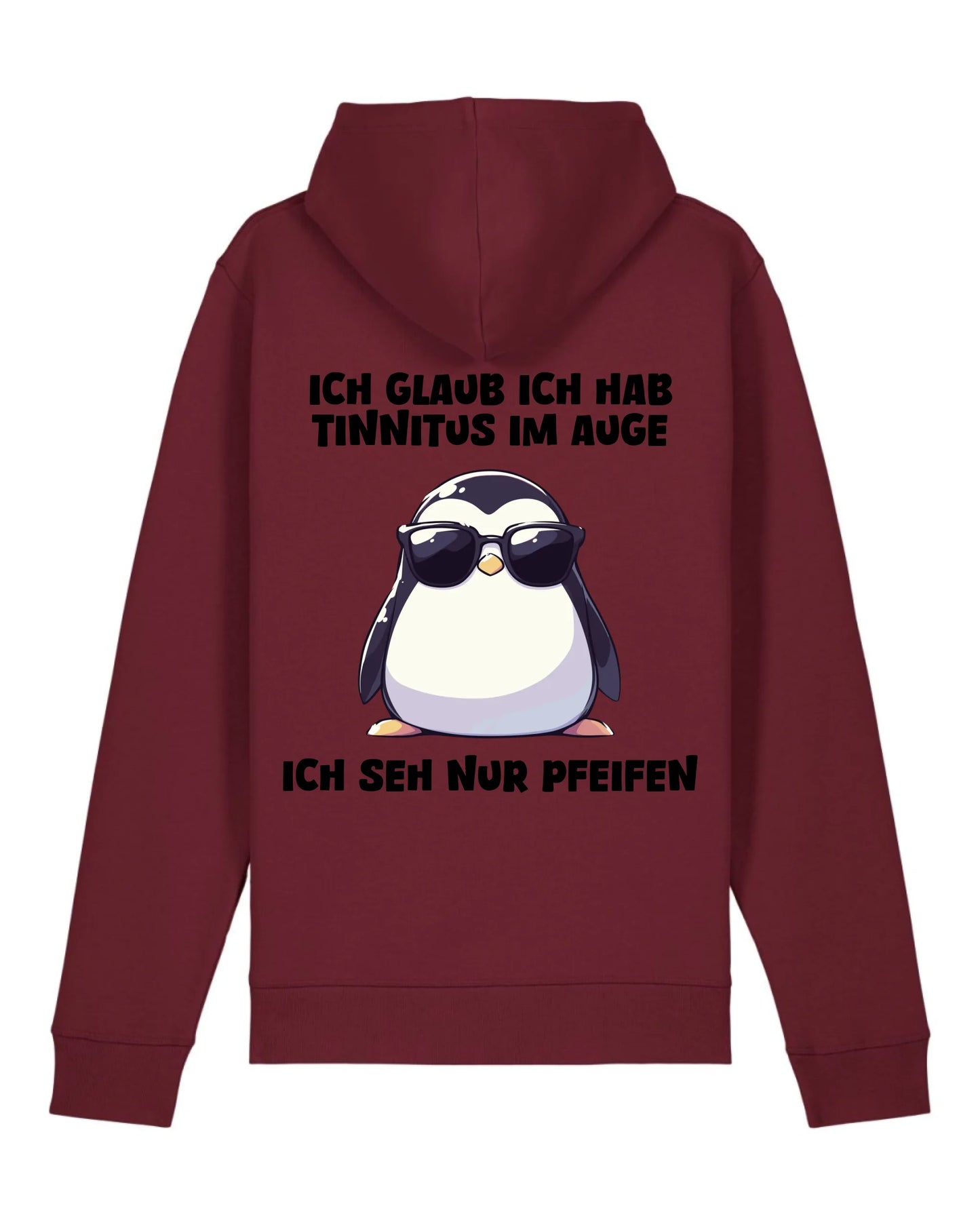 Tinitus - Organic Unisex Hoodie (personalisierbar) Drummer 2.0 Hoodie ST ST Burgundy