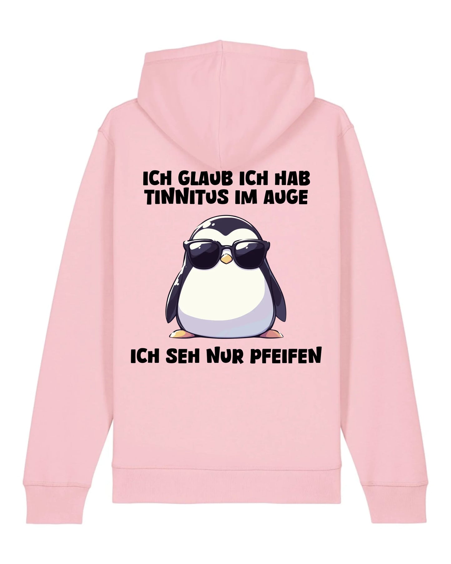 Tinitus - Organic Unisex Hoodie (personalisierbar) Drummer 2.0 Hoodie ST ST Cotton-Pink